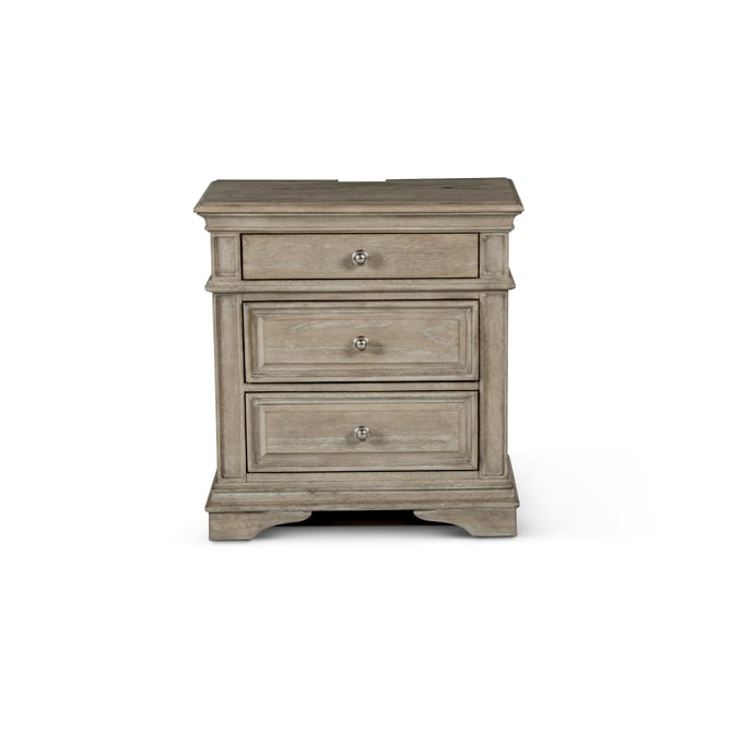 Steve Silver Highland Park Waxed Driftwood Nightstand SSF-HP900NSD