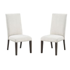 2 Steve Silver Hutchins Dusty Espresso Upholstered Chairs