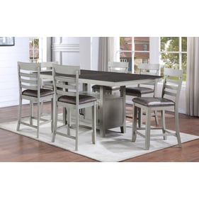 Steve Silver Hyland Grey 7pc Counter Height Set