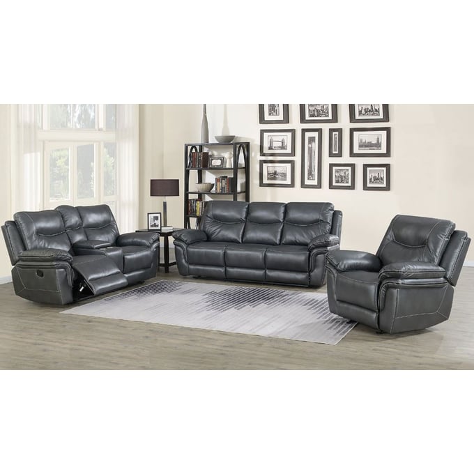 Steve Silver Isabella Grey 3pc Living Room Set SSF-IS850-LR-S2