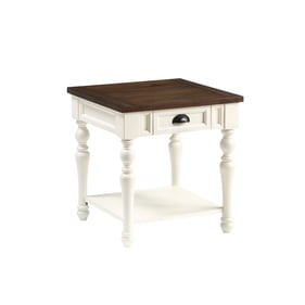 Steve Silver Joanna Ivory End Table