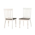 Joanna Two Tone Side Chair ( Set Of 2 )