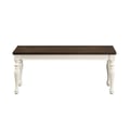 Joanna Two Tone Bench