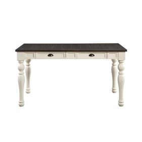 Steve Silver Joanna Ivory Mocha 4 Drawers Dining Table