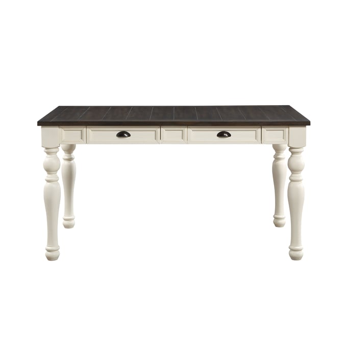 Steve Silver Joanna Ivory Mocha 4 Drawers Dining Table SSF-JA600T