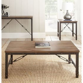 Steve Silver Jersey Oak 3pc Coffee Table Set