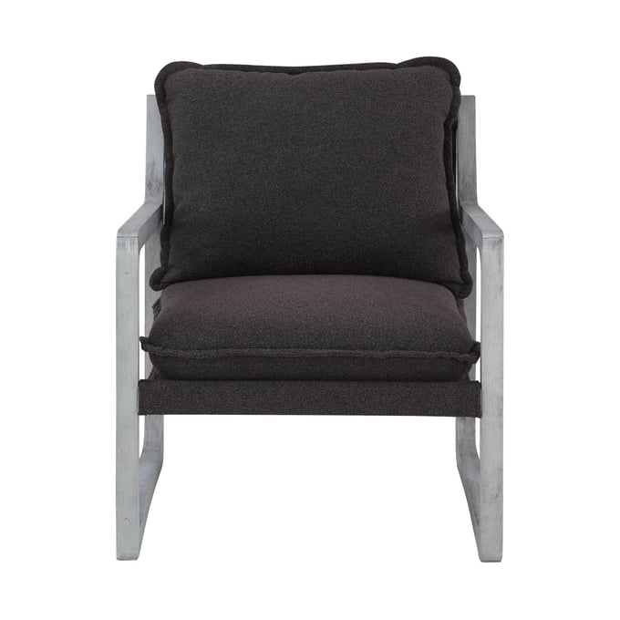 2 Steve Silver Kai Black Accent Chairs SSF-KAI850ACB