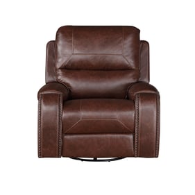 Steve Silver Keily Cinnamon Brown Manual Recliner