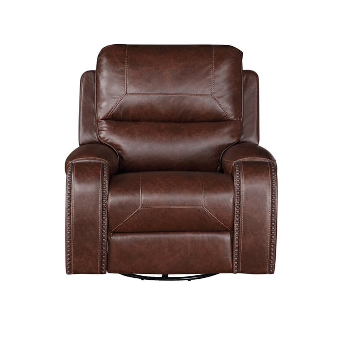 Steve Silver Keily Cinnamon Brown Manual Recliner SSF-KE800C