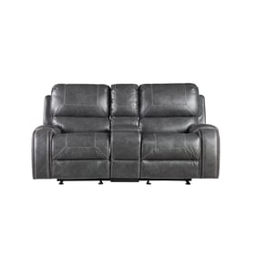 Steve Silver Keily Garrulous Grey Manual Console Loveseat