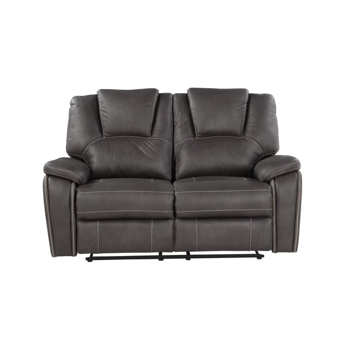 Steve Silver Katrine Charcoal Manual Loveseat SSF-KT800LC