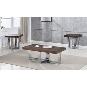 Steve Silver Laredo Chestnut 3pc Coffee Table Set