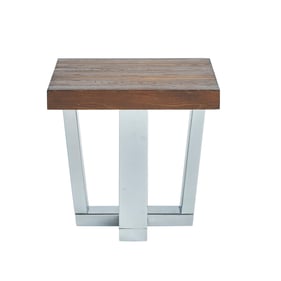 Steve Silver Laredo Chestnut Square End Table