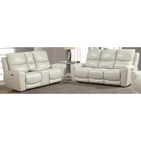 Steve Silver Laurel Ivory Power Reclining 2pc Living Room Set