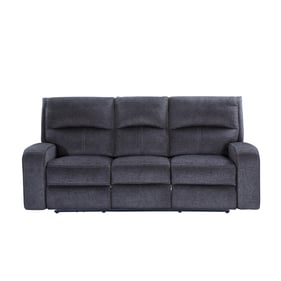 Steve Silver Lovell Charcoal Power Sofa