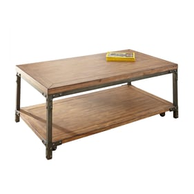 Steve Silver Lantana Antiqued Honey Cocktail Table