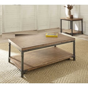 Steve Silver Lantana Antiqued Honey 3pc Coffee Table Set