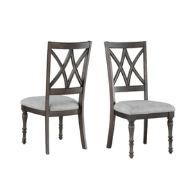 2 Steve Silver Linnett Oatmeal Side Chairs