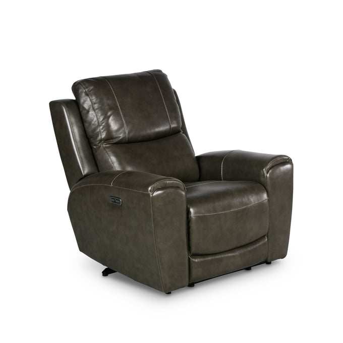 Steve Silver Laurel Grey Power Reclining Chair SSF-LL950CG