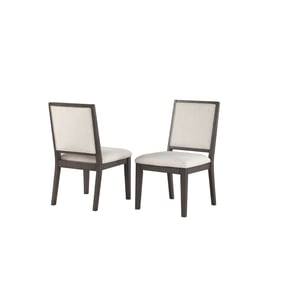 2 Steve Silver Mila White Side Chairs