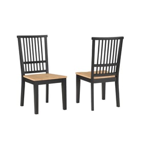 2 Steve Silver Magnolia Ebony Side Chairs