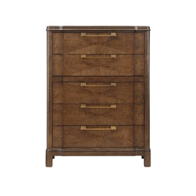 Steve Silver Milan Brown Walnut Chest