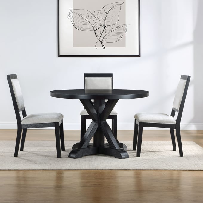 Steve Silver Molly Black 5pc Dining Set SSF-MY4848-D5PC-K