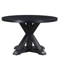 Molly Round Dining Table Black