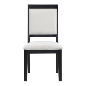 2 Steve Silver Molly Black Side Chairs