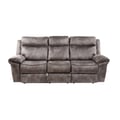 Nashville Recliner Sofa Grey w/