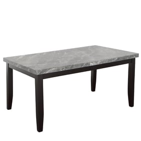 Steve Silver Napoli Gray Marble Top Dining Table