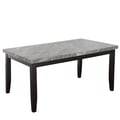 Napoli Gray Marble Top Dining