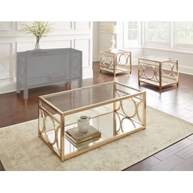 Steve Silver Olympia Gold 3pc Coffee Table Set