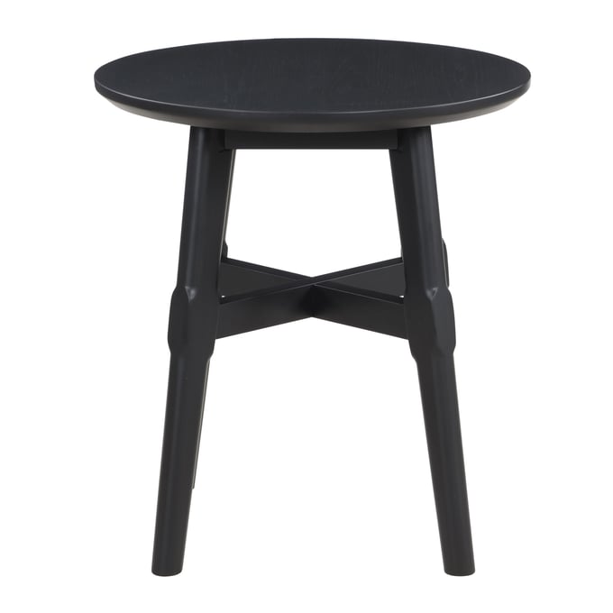 Steve Silver Oslo Black End Table SSF-OLS100EK