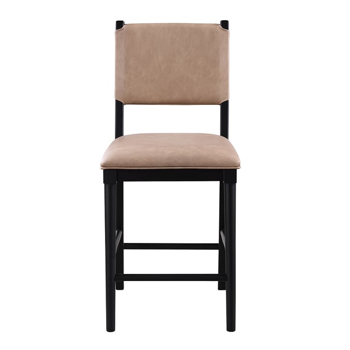 2 Steve Silver Oslo Midnight Counter Chairs SSF-OLS500KCC