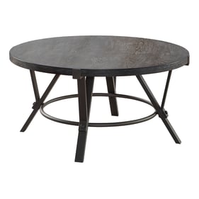 Steve Silver Portland Gunmetal Gray Cocktail Table