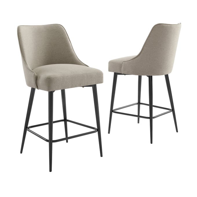 2 Steve Silver Olson Khaki Counter Chairs SSF-OS480CCK