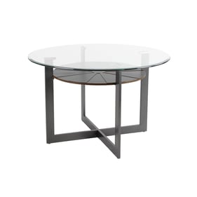 Steve Silver Olson Glass Dining Table