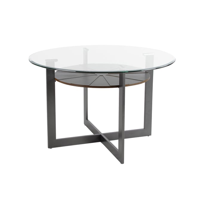 Steve Silver Olson Caramel Dining Table Base SSF-OS480DB