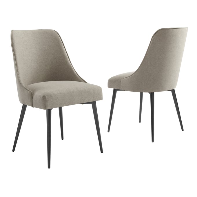 2 Steve Silver Olson Khaki Side Chairs SSF-OS480SK