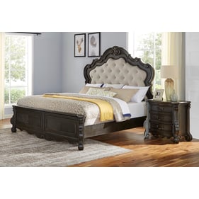 Steve Silver Rhapsody Molasses 2pc Bedroom Set with King Bed