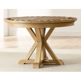 Steve Silver Rylie Folding Round Game To Dining Table