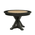 Rylie Black Trestle Dining Table Base