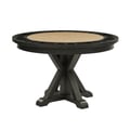 Rylie Black Folding Round Game Table