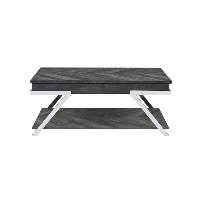 Steve Silver Roma Grey Lift Top Cocktail Table SSF-RO100C