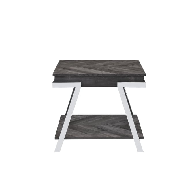 Steve Silver Roma Grey End Table SSF-RO100E