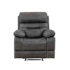 Steve Silver Rudger Moonlight Gray Manual Recliner