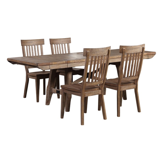 Steve Silver Riverdale Driftwood 5pc Dining Set SSF-RV500-5PC