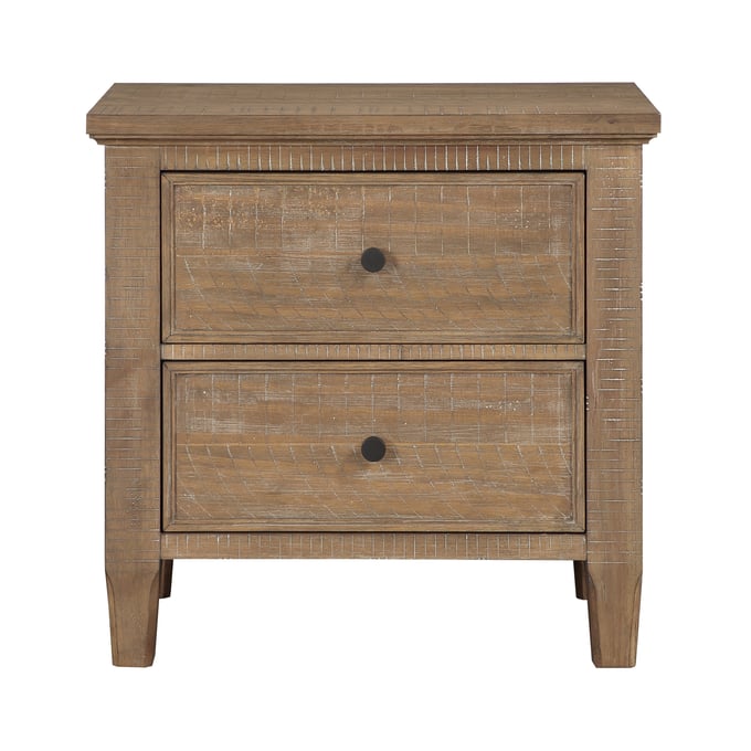 Steve Silver Riverdale Driftwood 2 Drawer Nightstand SSF-RV900NS