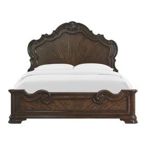 Steve Silver Royale Brown Cherry Queen Bed